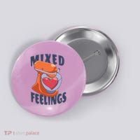 Mixed Feelings Baking Button thumb 0