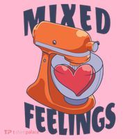 Mixed Feelings Baking Coaster thumb 2
