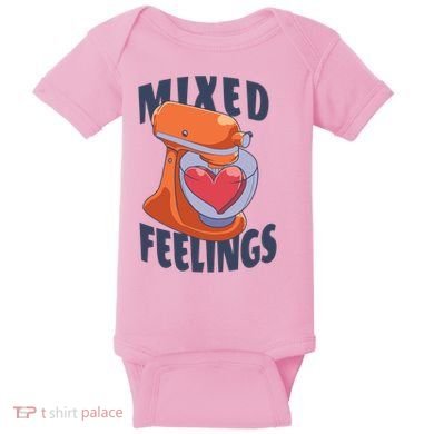 Mixed Feelings Baking Baby Bodysuit