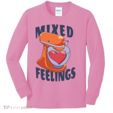 Mixed Feelings Baking Kids Long Sleeve Shirt