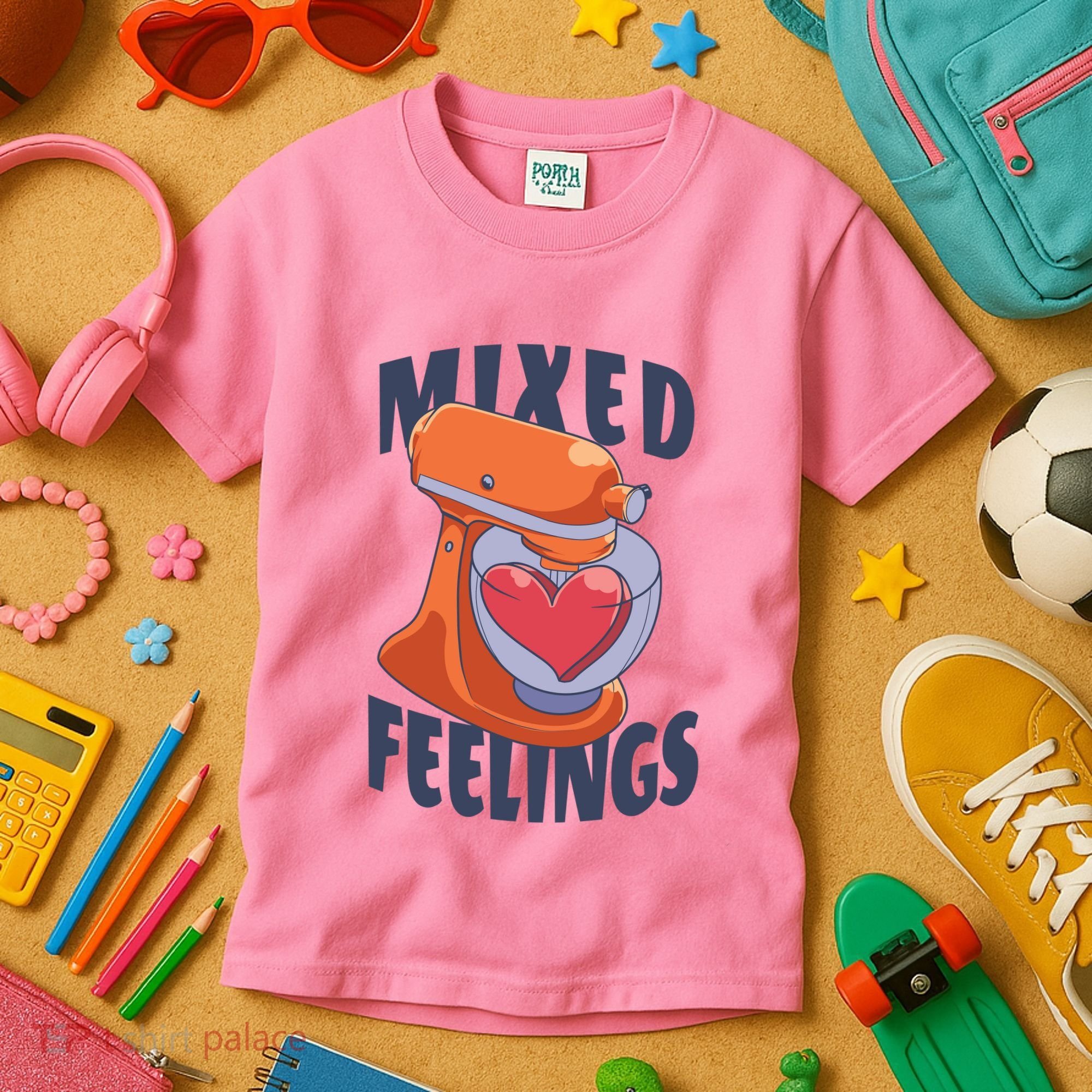 Mixed Feelings Baking Kids T-Shirt