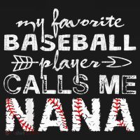 My Favorite Baseball Player Calls Me Nana Shirt, Mother Day Women's Hoodie thumb 2