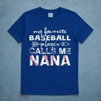 My Favorite Baseball Player Calls Me Nana Shirt, Mother Day T-Shirt thumb 5