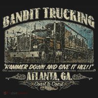 Men Funny Bandit Trucking 1977 Family Distressed Women's T-Shirt thumb 6