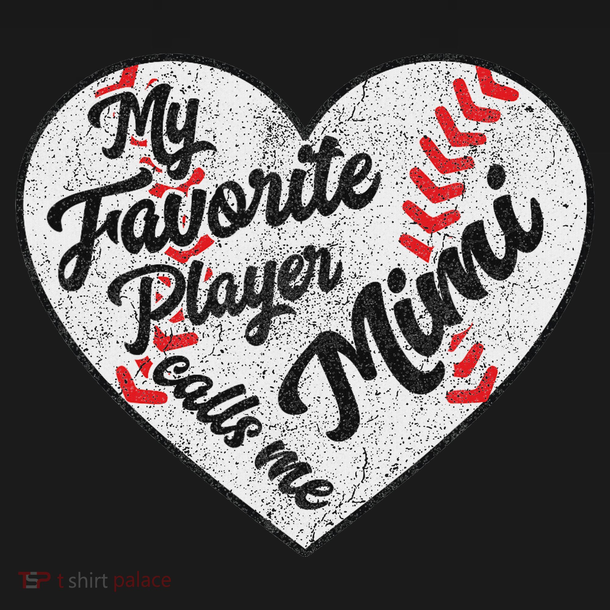 My Favorite Baseball Player Calls Me Mimi Baseball Long Sleeve Shirt