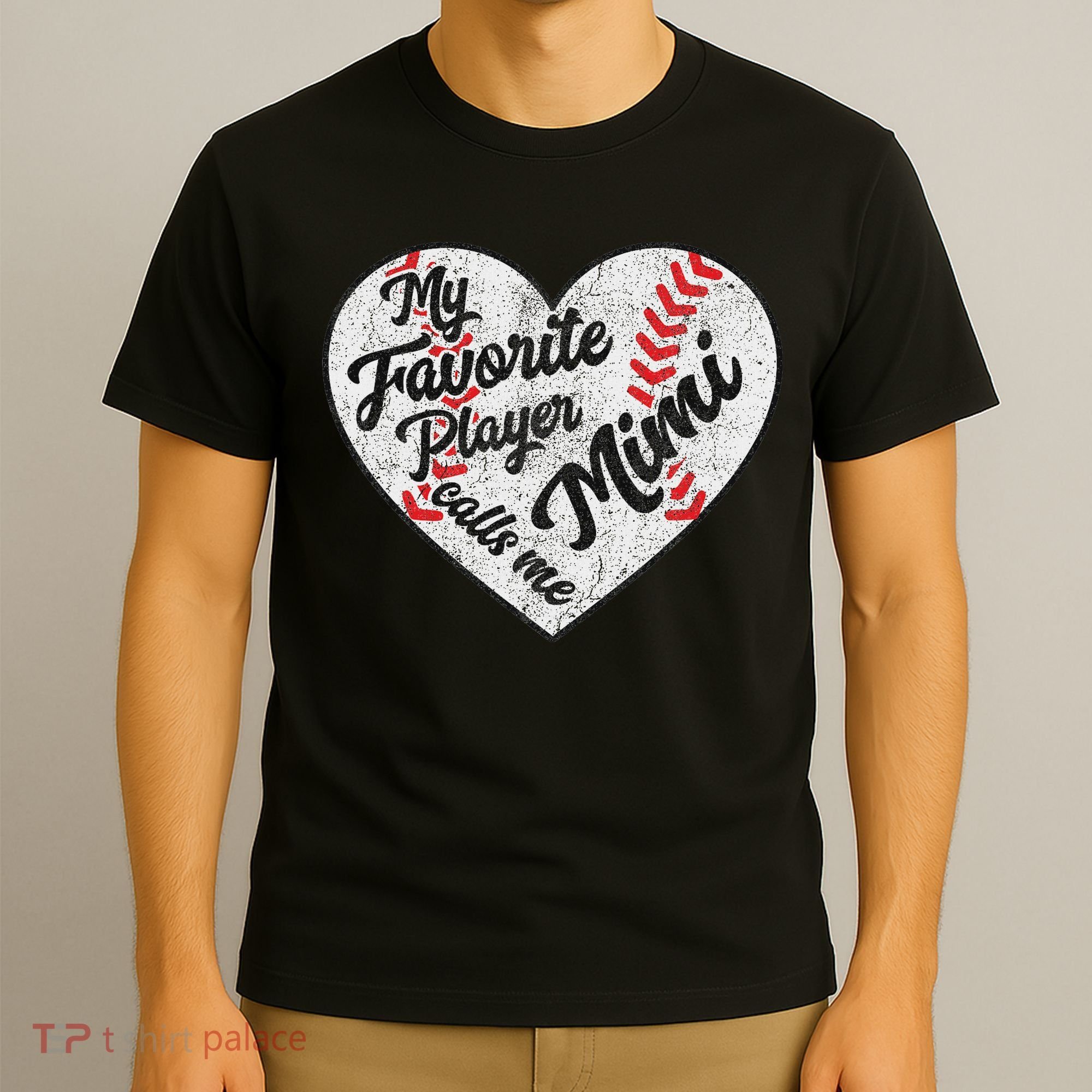 My Favorite Baseball Player Calls Me Mimi Baseball T-Shirt