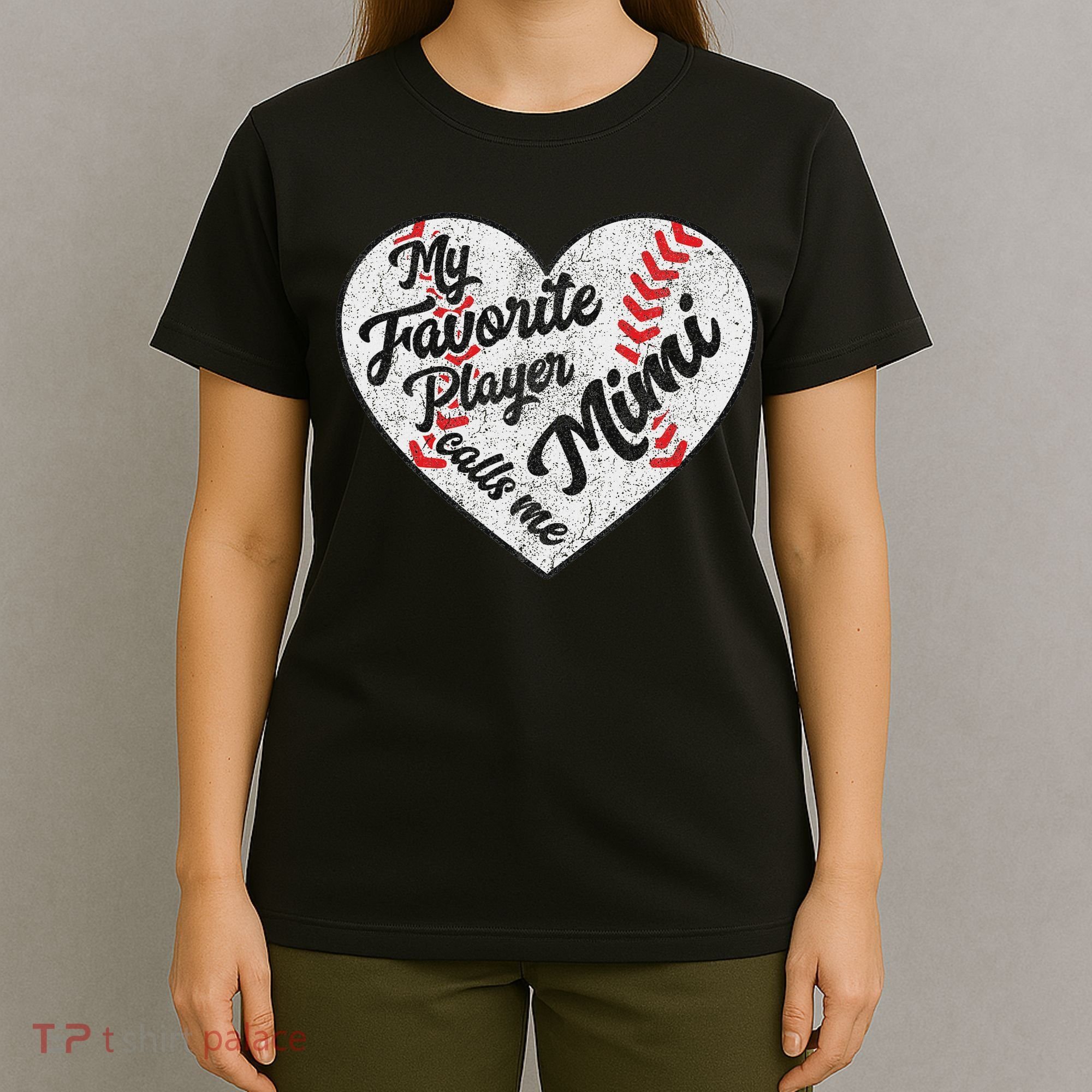 My Favorite Baseball Player Calls Me Mimi Baseball T-Shirt
