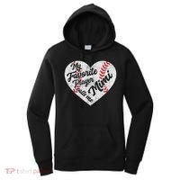 My Favorite Baseball Player Calls Me Mimi Baseball Women's Hoodie thumb 0