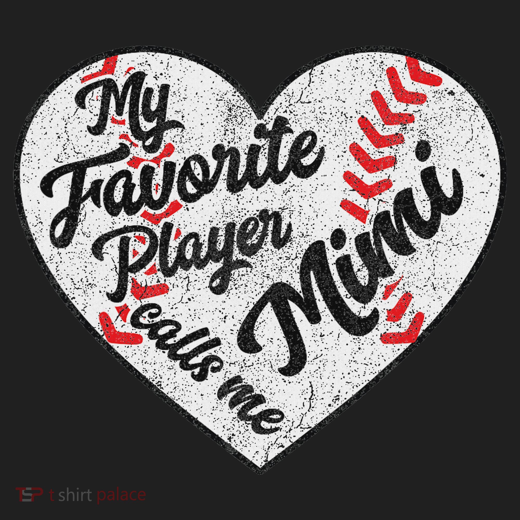 My Favorite Baseball Player Calls Me Mimi Baseball Hat