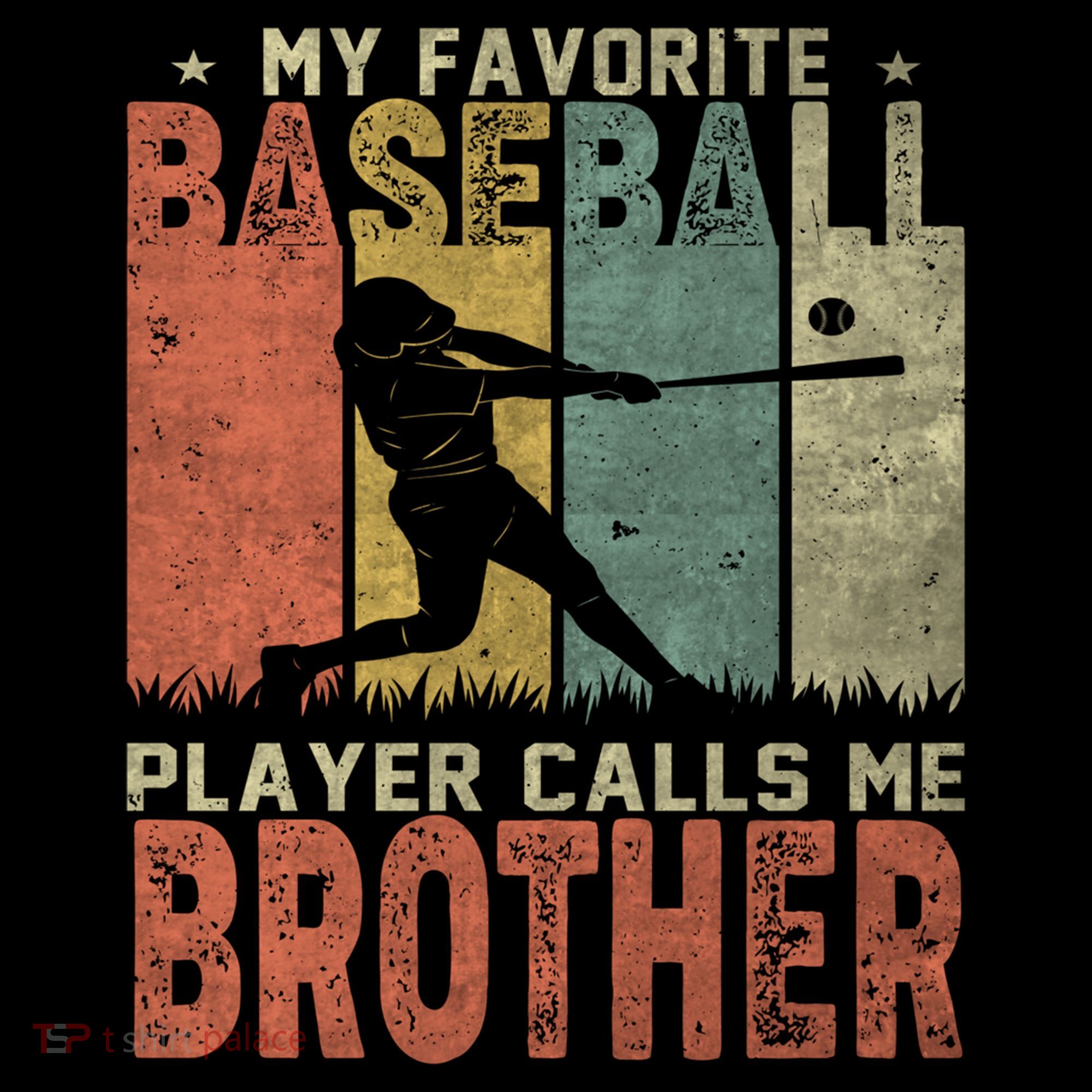 My Favorite Baseball Player Calls Me Brother Funny Baseball Gift Coffee Mug