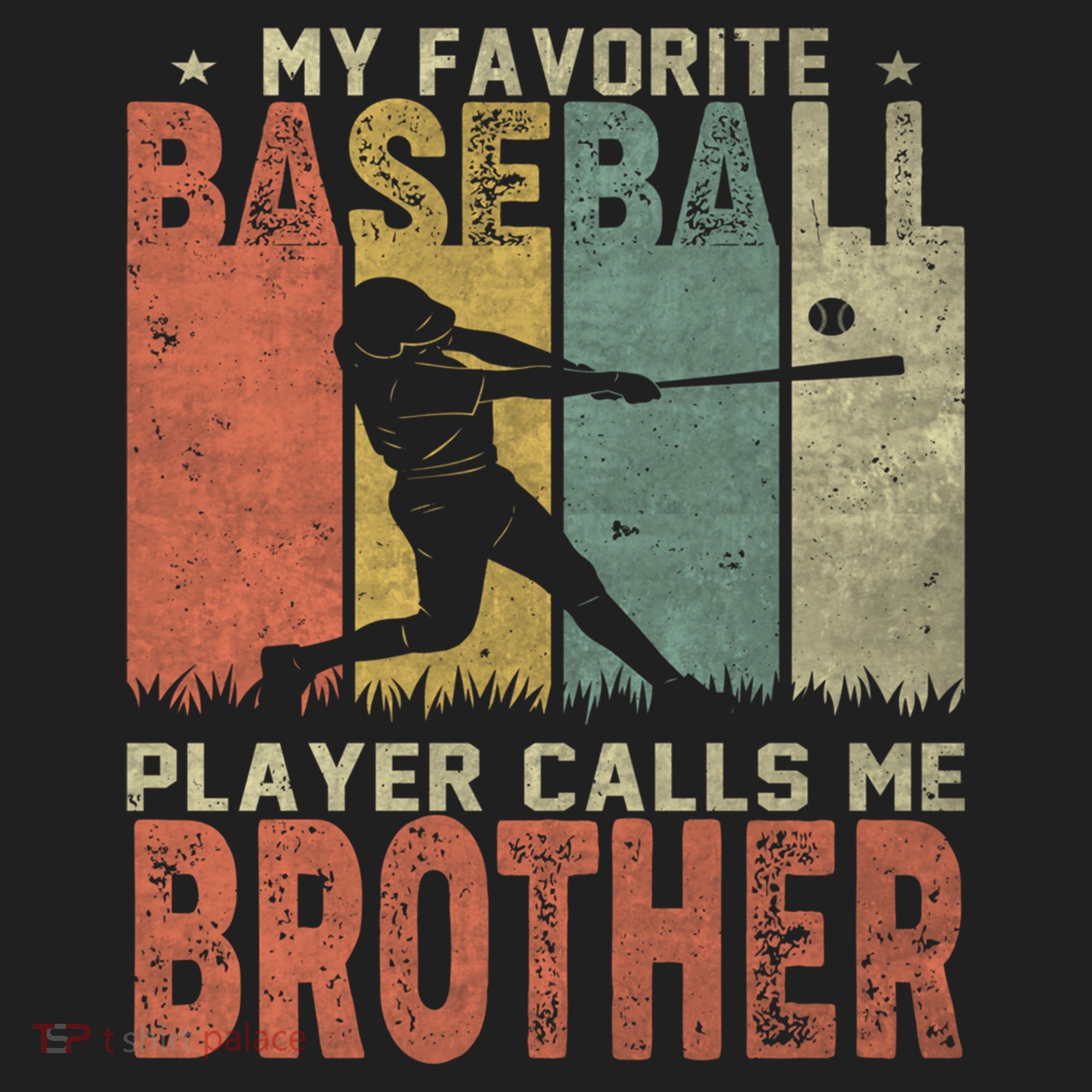 My Favorite Baseball Player Calls Me Brother Funny Baseball Gift Beanie