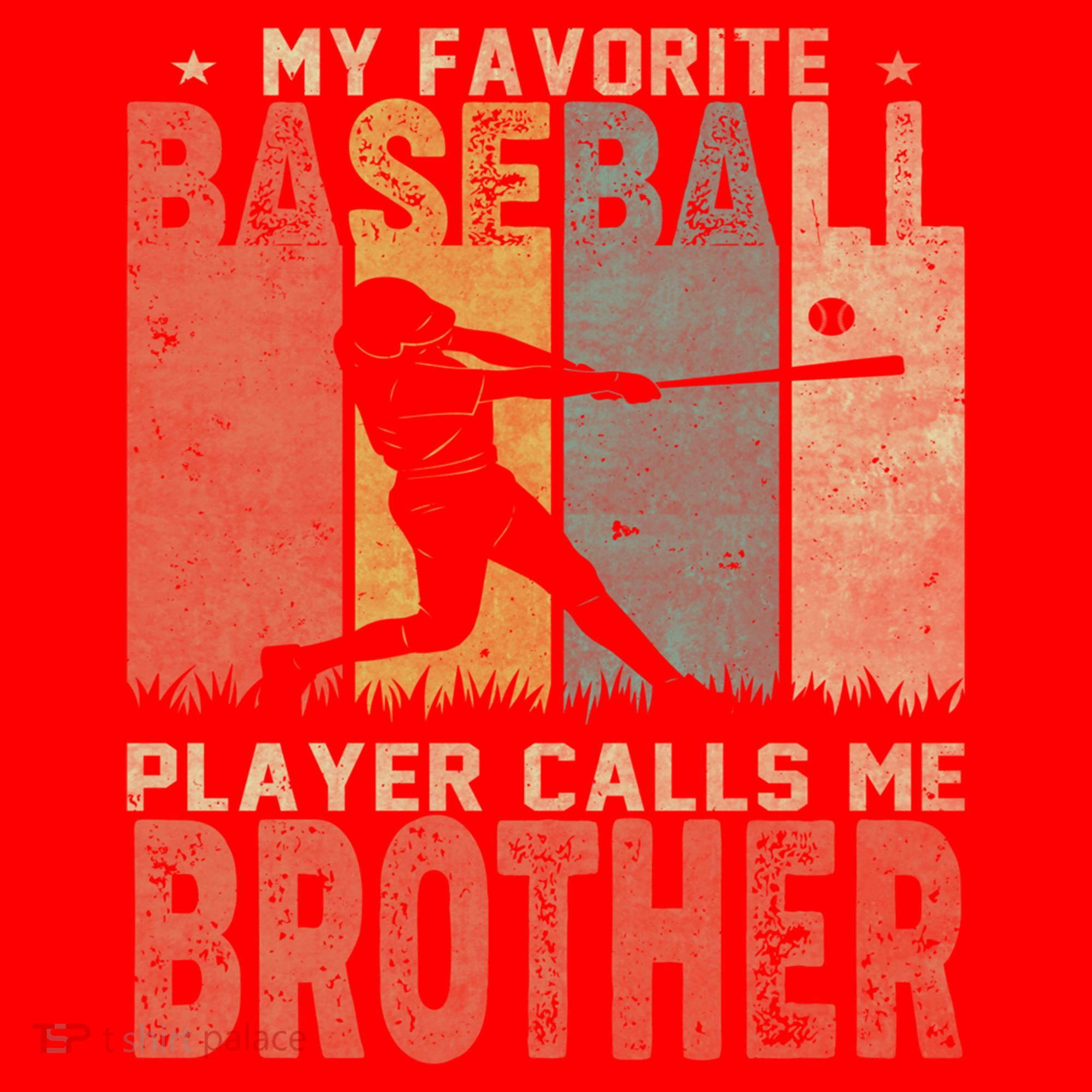 My Favorite Baseball Player Calls Me Brother Funny Baseball Gift Santa Hat