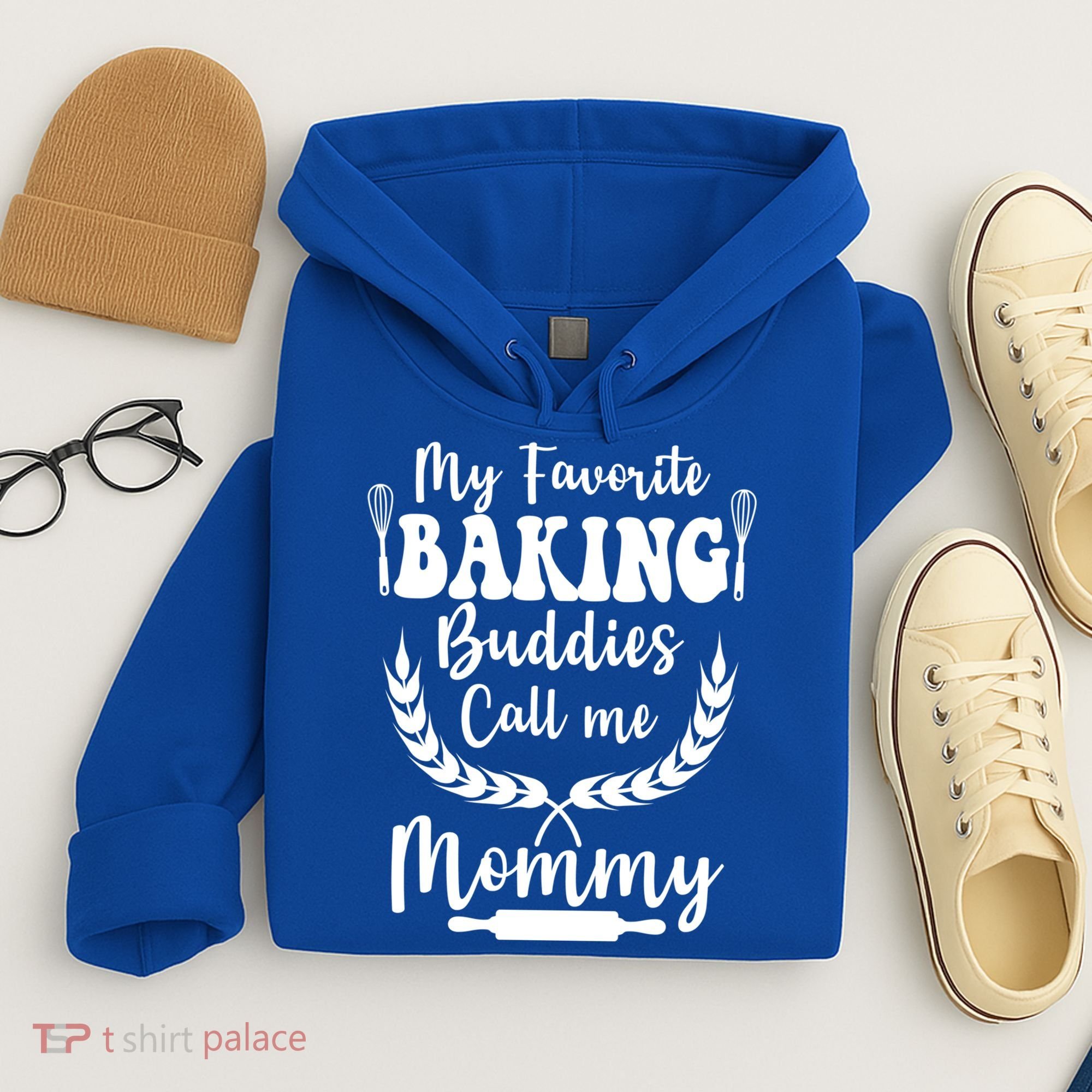My Favorite Baking Buddies Call Me Mommy Funny Baker Cooking Cute Gift Hoodie