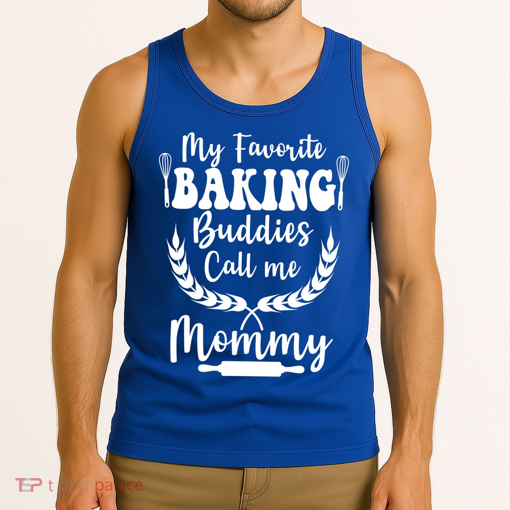 My Favorite Baking Buddies Call Me Mommy Funny Baker Cooking Cute Gift Tank Top