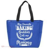 My Favorite Baking Buddies Call Me Mommy Funny Baker Cooking Cute Gift Tote Bag thumb 0