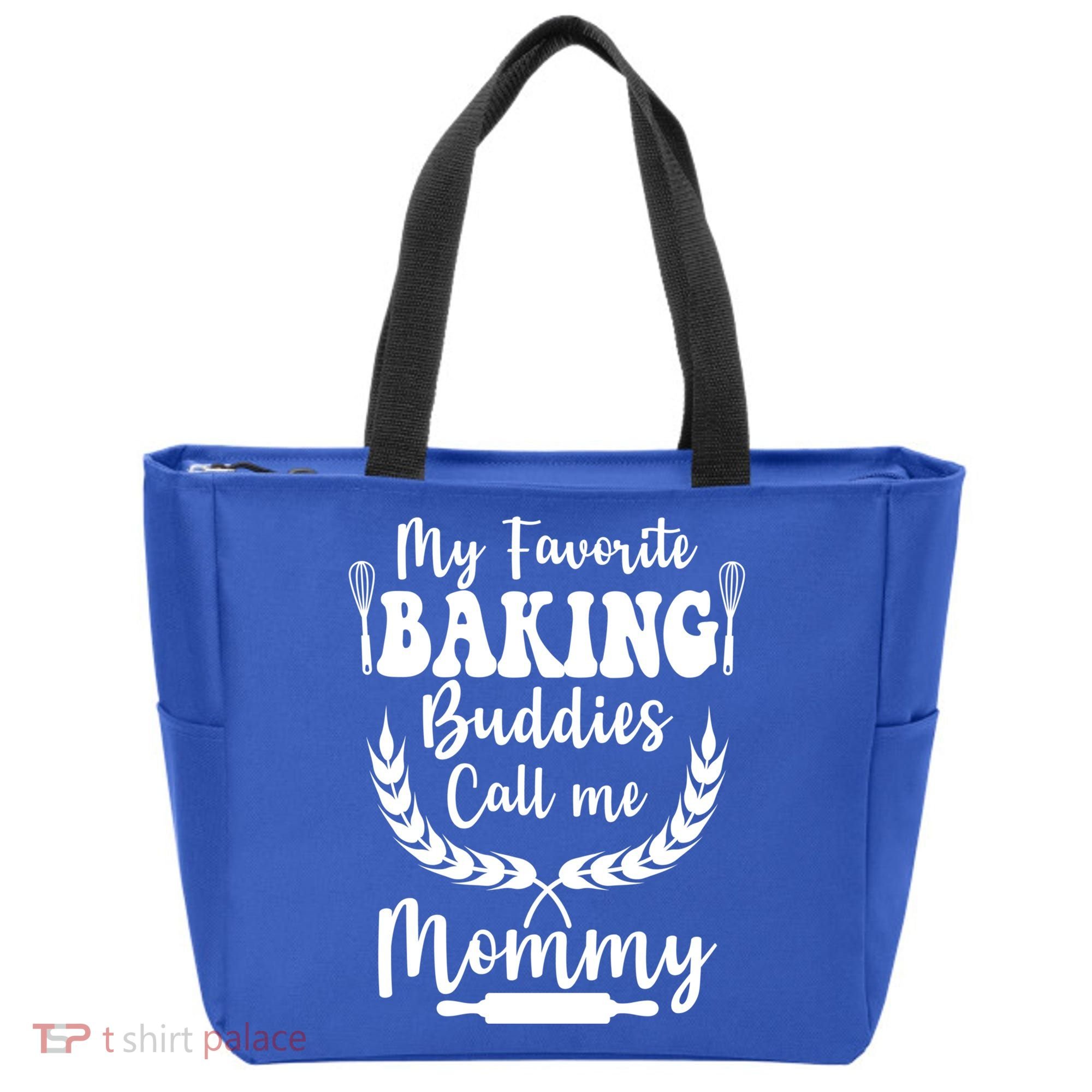My Favorite Baking Buddies Call Me Mommy Funny Baker Cooking Cute Gift Tote Bag