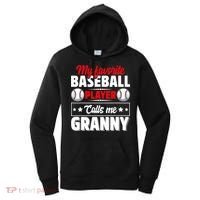 My Favorite Baseball Player Calls Me Granny Mother's Day Women's Hoodie thumb 0