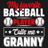 My Favorite Baseball Player Calls Me Granny Mother's Day Mousepad thumb 1