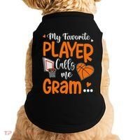 My Favorite Basketball Player Calls Me Gram Doggie Tank thumb 0