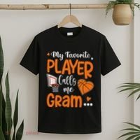 My Favorite Basketball Player Calls Me Gram T-Shirt thumb 2