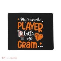 My Favorite Basketball Player Calls Me Gram Mousepad thumb 0
