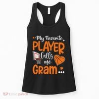 My Favorite Basketball Player Calls Me Gram Women's Tank Top thumb 0