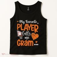 My Favorite Basketball Player Calls Me Gram Tank Top thumb 2