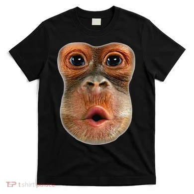 Monkey Face Breath Funny T-Shirt