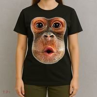 Monkey Face Breath Funny T-Shirt thumb 4