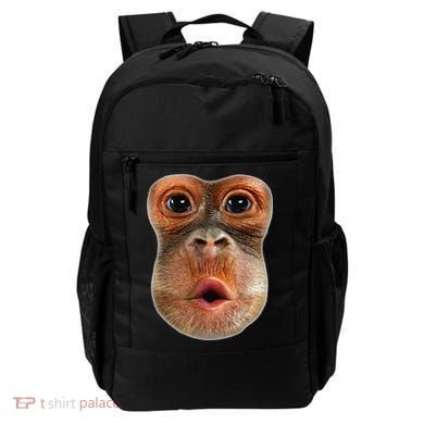 Monkey Face Breath Funny Backpack