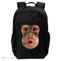Monkey Face Breath Funny Backpack thumb 0
