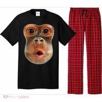 Monkey Face Breath Funny Pajama Set thumb 0
