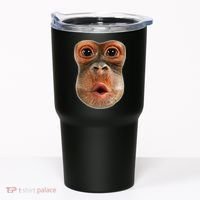 Monkey Face Breath Funny Tumbler thumb 0