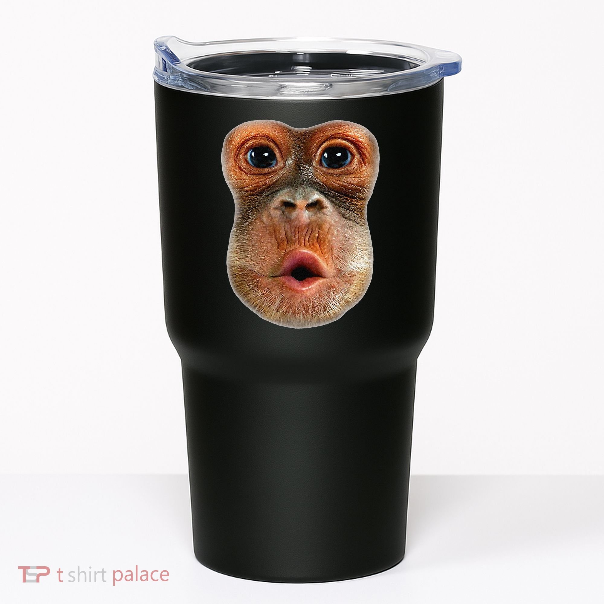 Monkey Face Breath Funny Tumbler