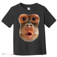 Monkey Face Breath Funny Toddler T-Shirt thumb 0