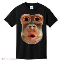 Monkey Face Breath Funny Kids T-Shirt thumb 0