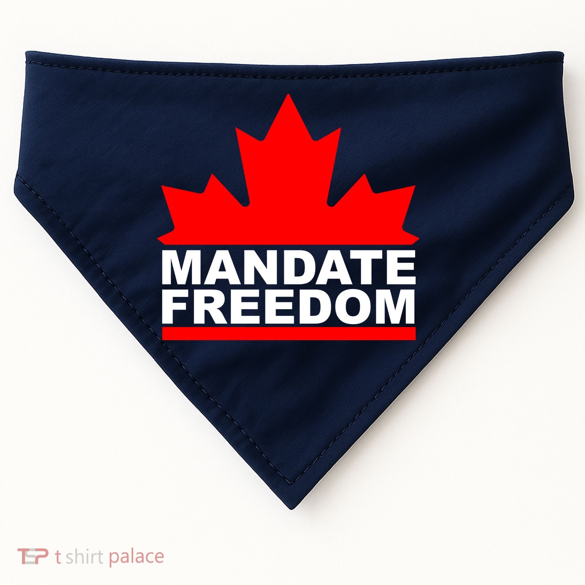 Mandate Freedom Candian USA-Made Doggie Bandana