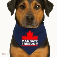 Mandate Freedom Candian USA-Made Doggie Bandana thumb 1