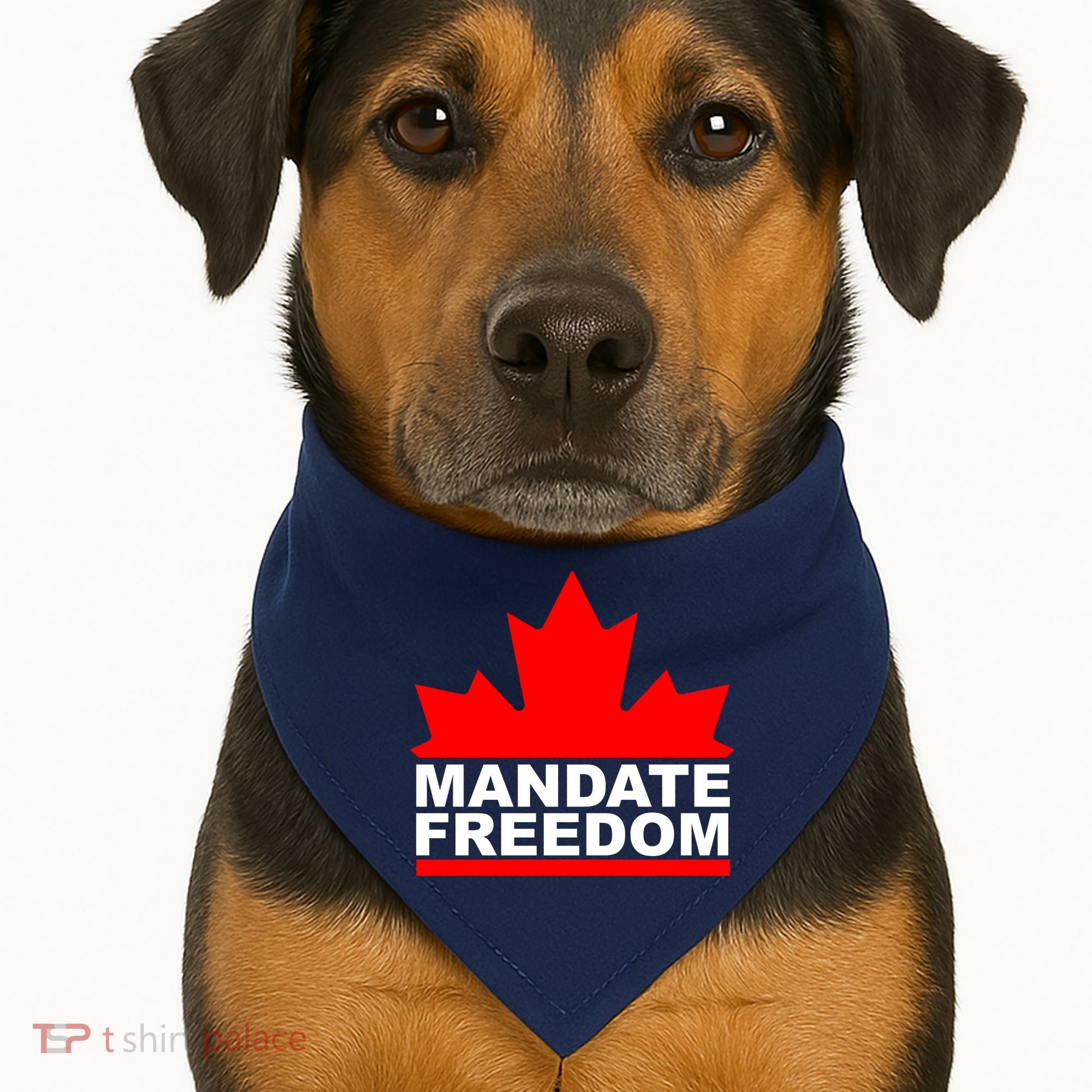 Mandate Freedom Candian USA-Made Doggie Bandana
