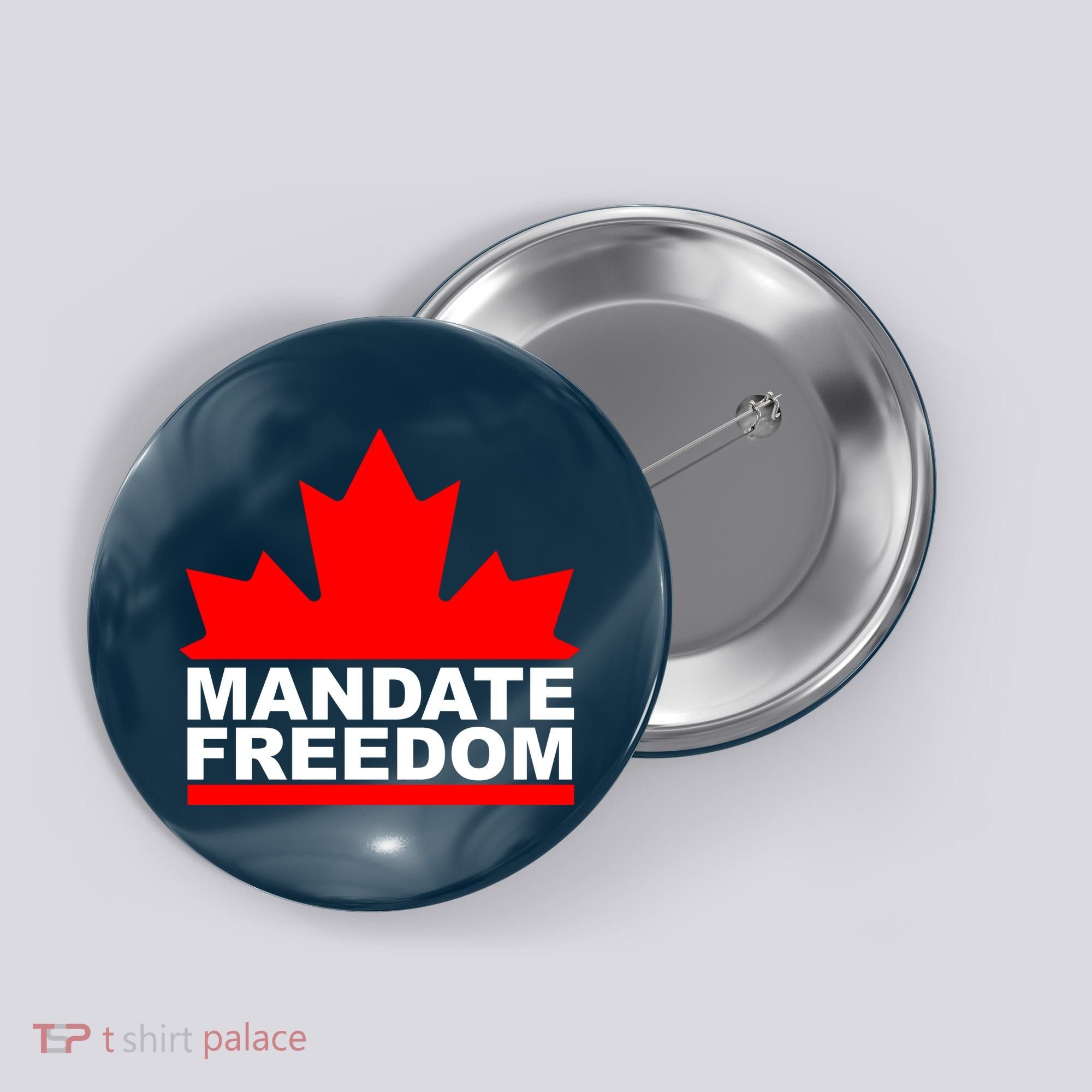 Mandate Freedom Candian Button