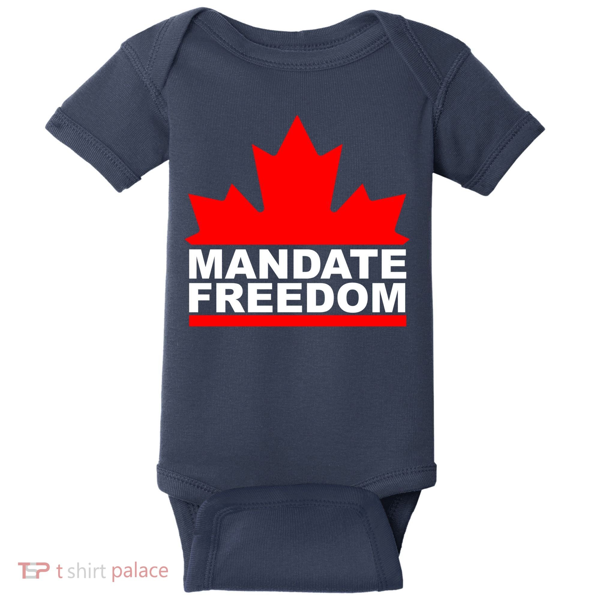Mandate Freedom Candian Baby Bodysuit