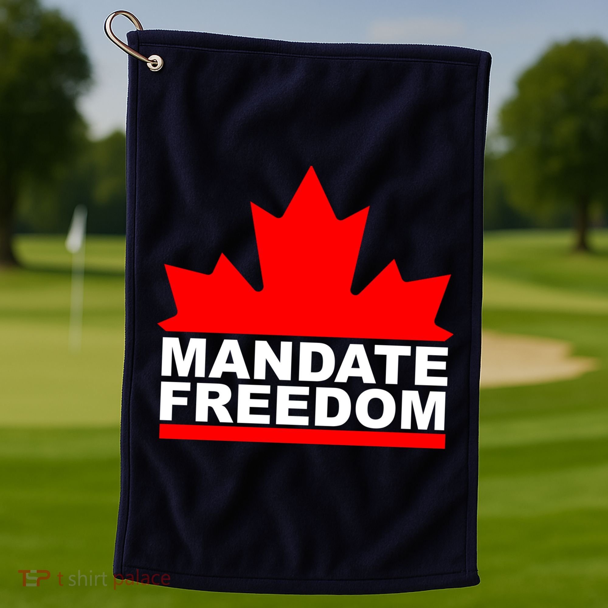 Mandate Freedom Candian Golf Towel