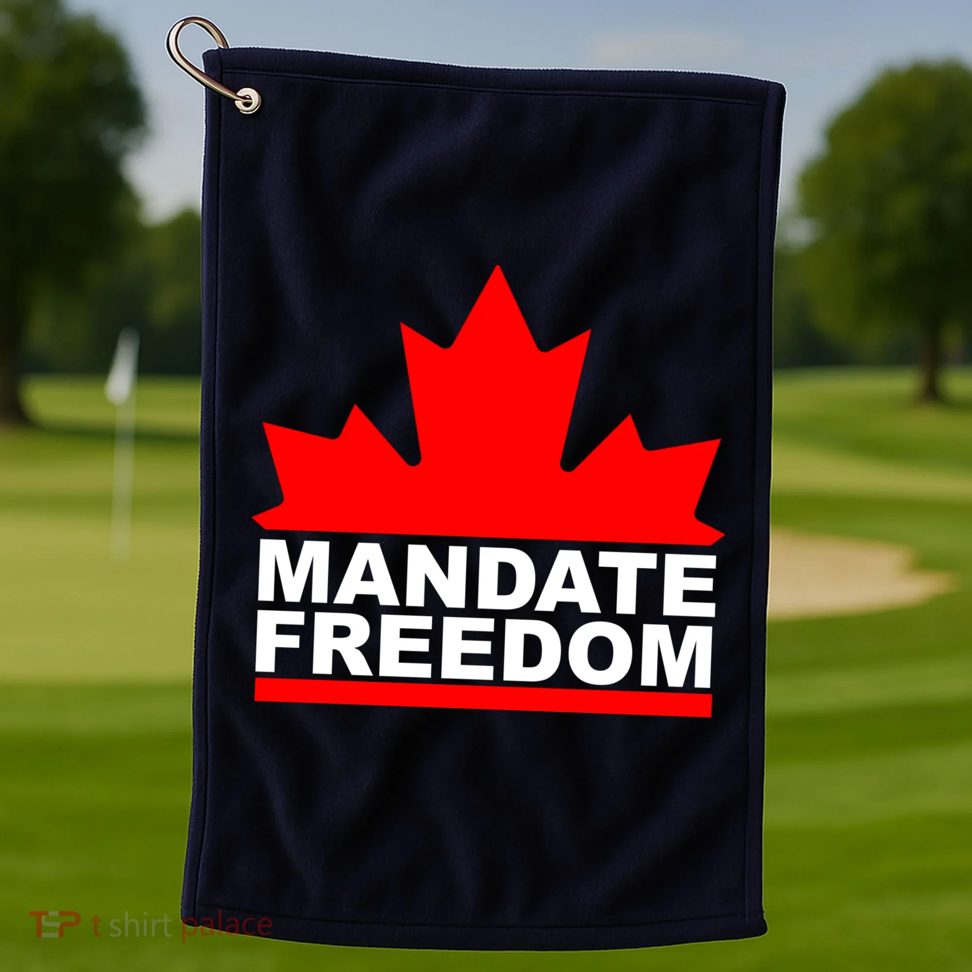 Mandate Freedom Candian Golf Towel
