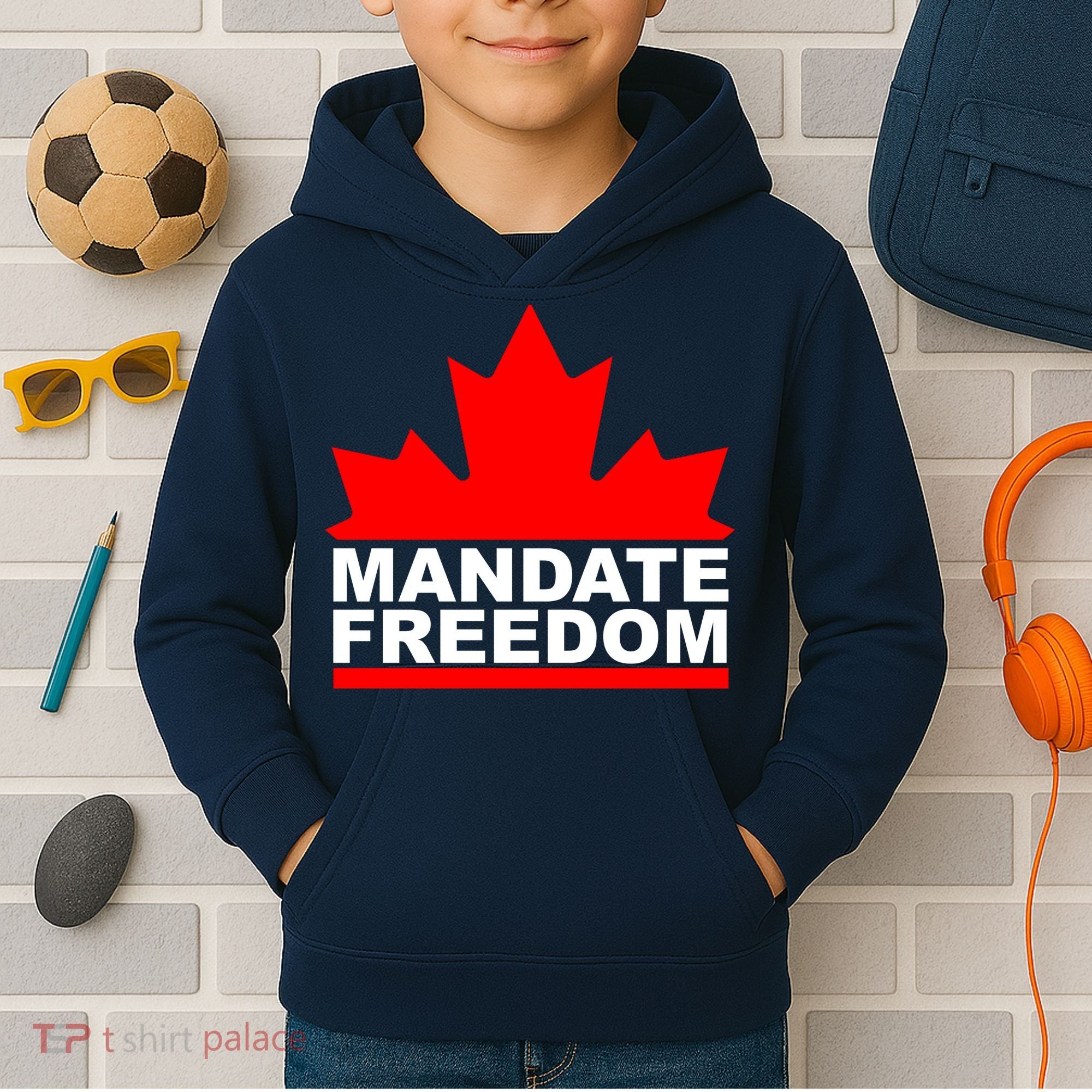 Mandate Freedom Candian Kids Hoodie