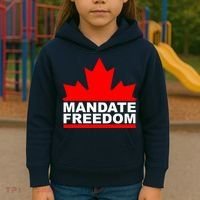 Mandate Freedom Candian Kids Hoodie thumb 3
