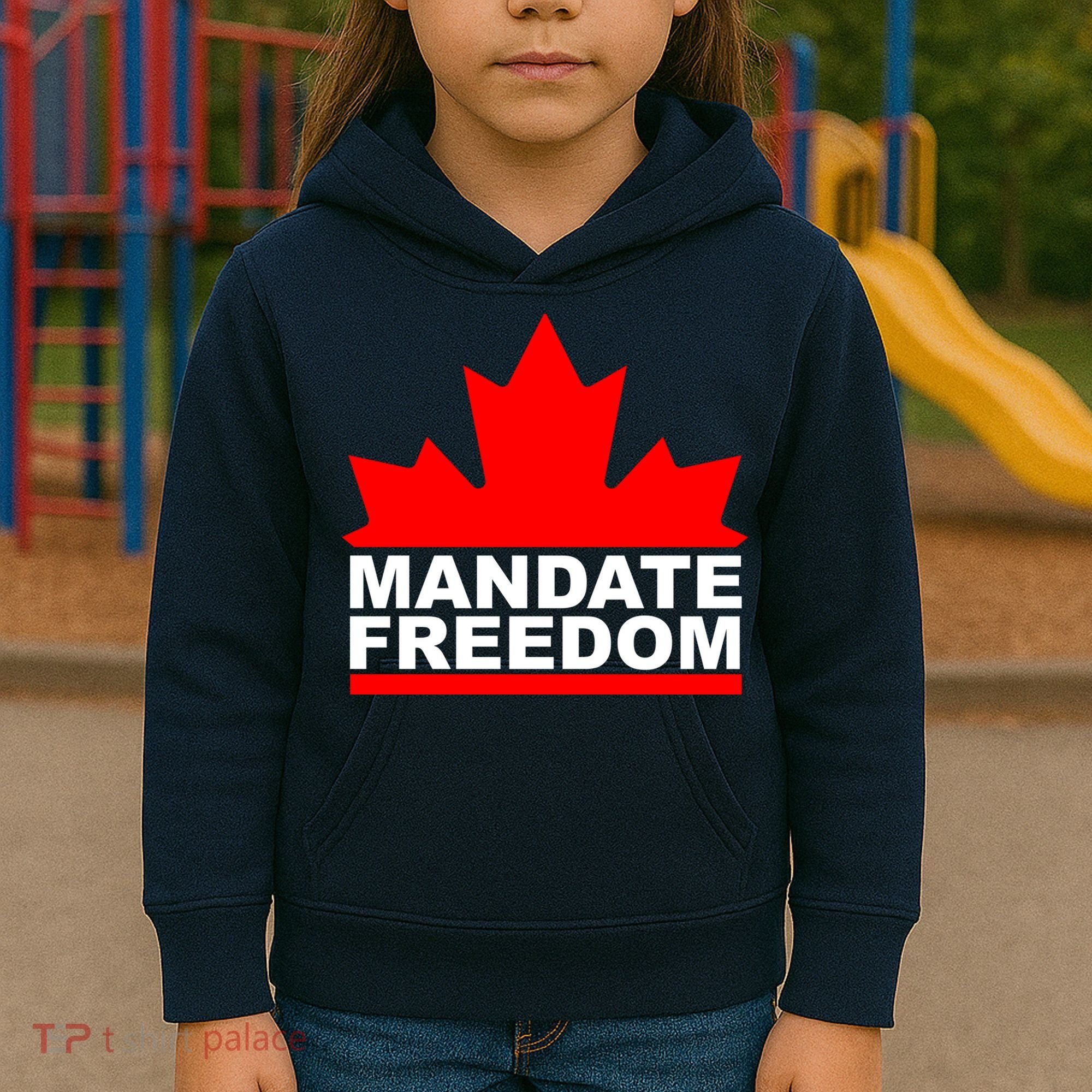 Mandate Freedom Candian Kids Hoodie