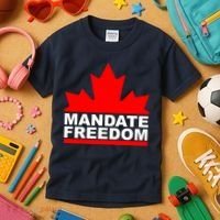Mandate Freedom Candian Kids T-Shirt thumb 3
