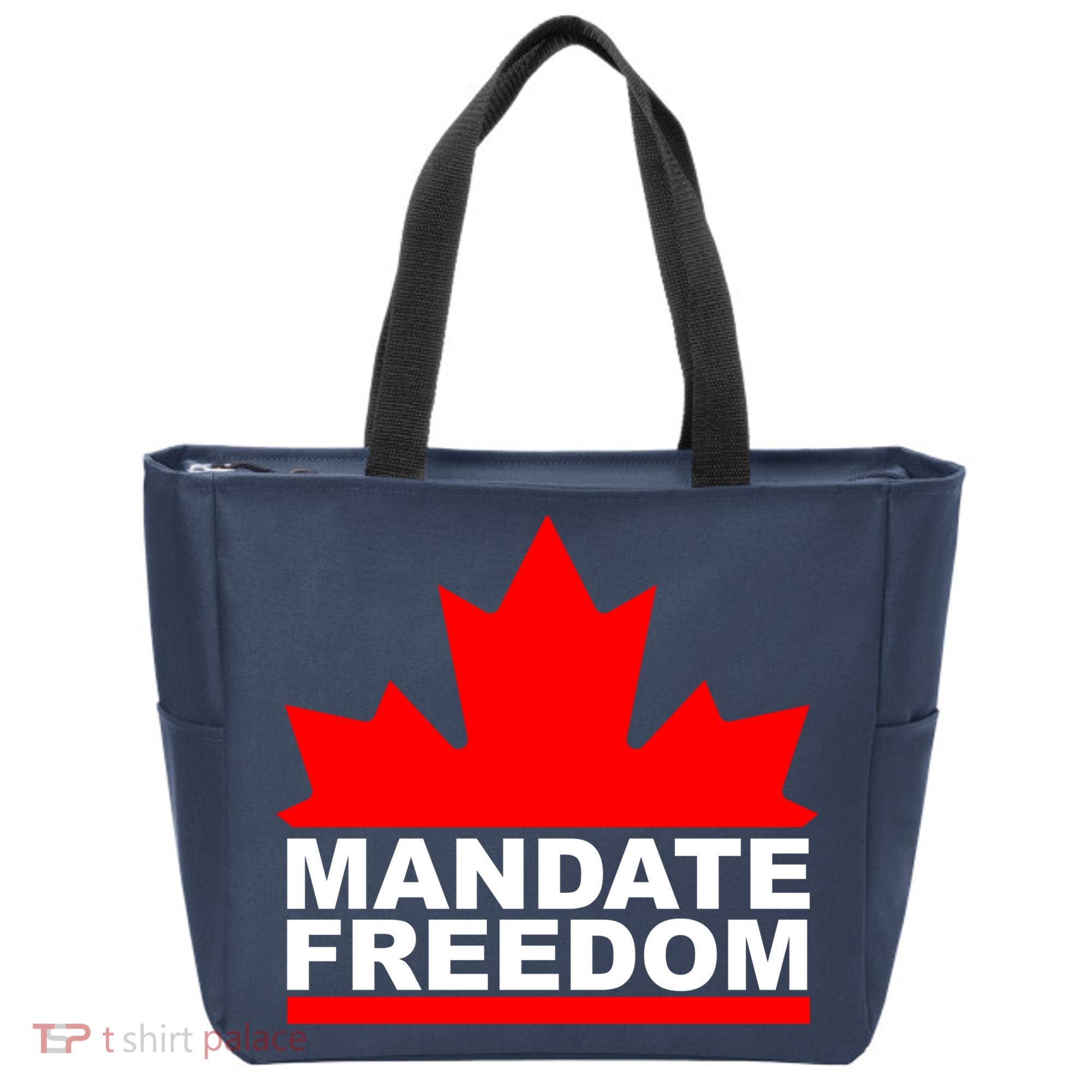 Mandate Freedom Candian Tote Bag