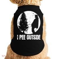 Mens Funny Camping Shirts For Men I Pee Outside Inappropriate TShirt Doggie Tank thumb 0