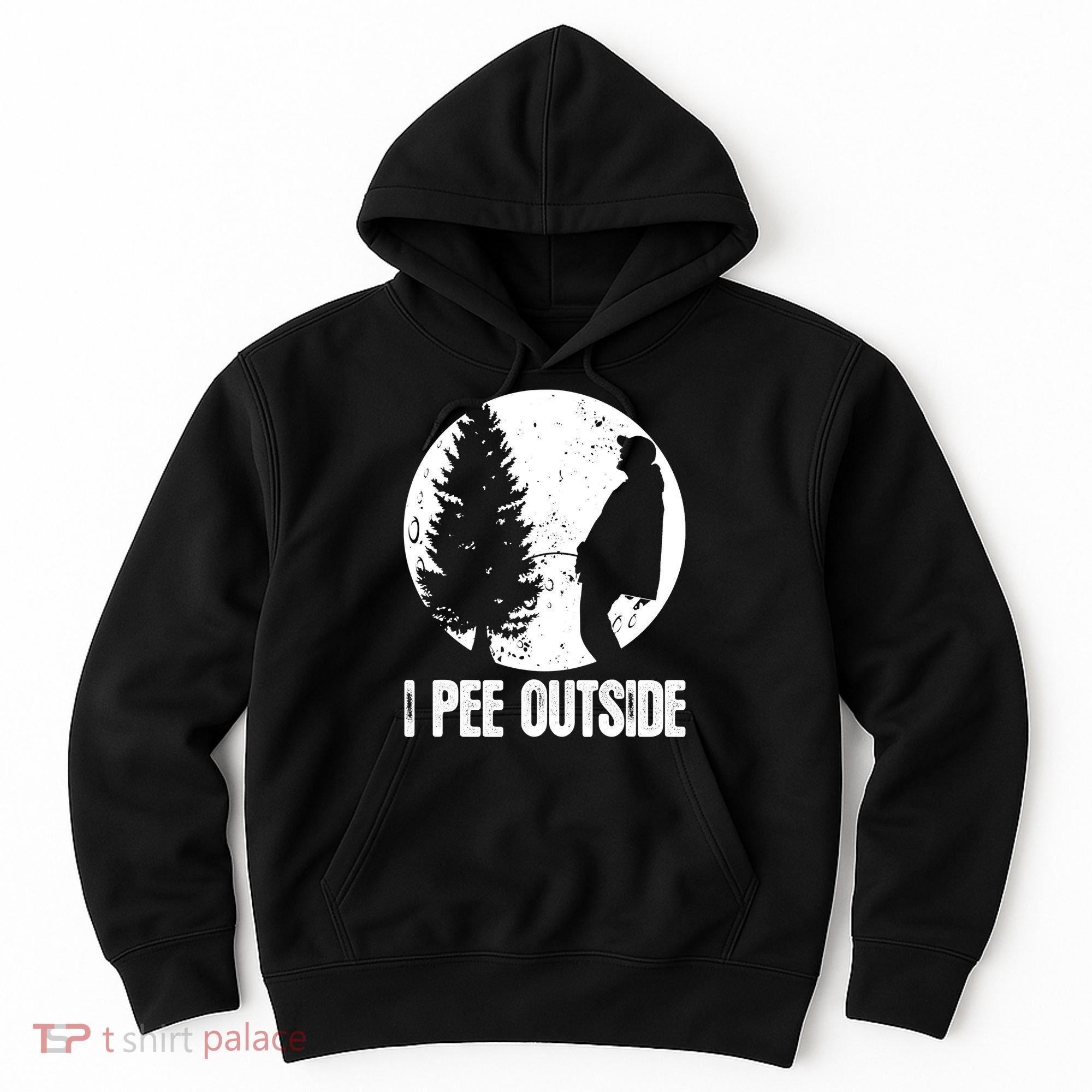 Mens Funny Camping Shirts For Men I Pee Outside Inappropriate TShirt Hoodie